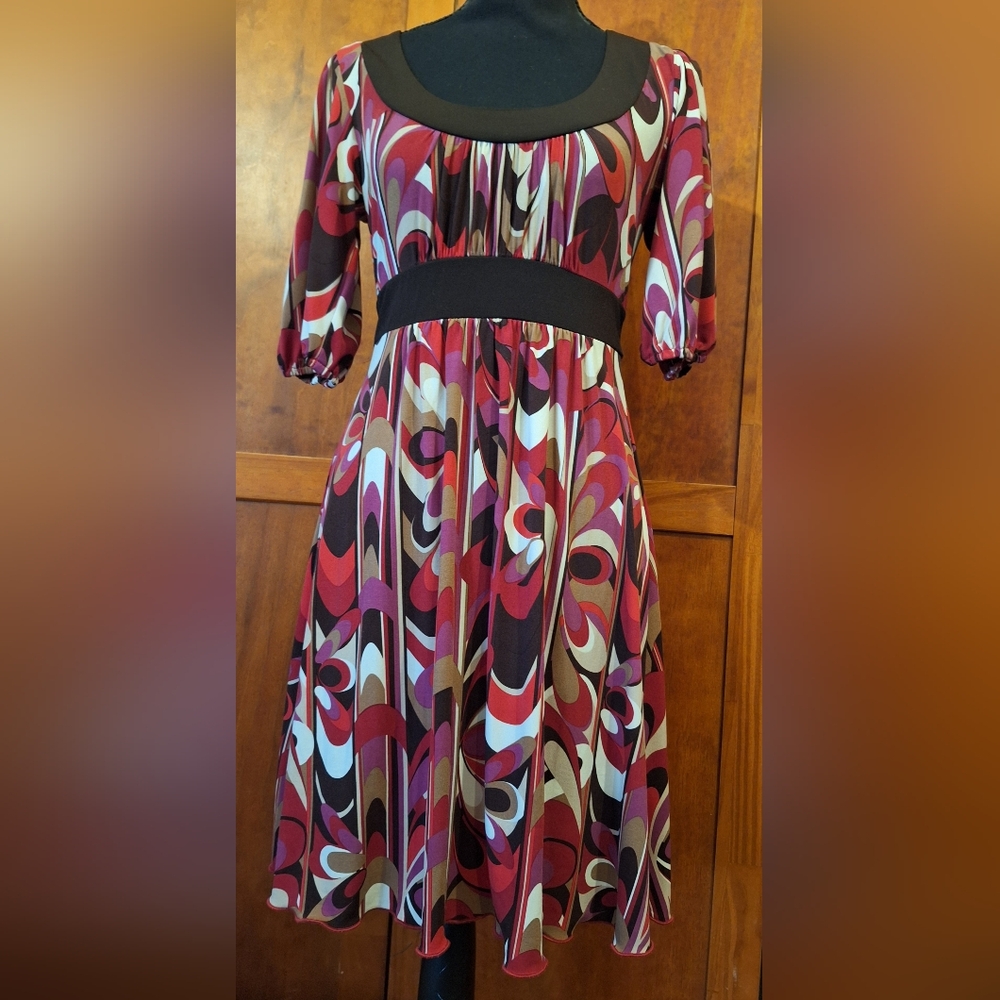 MY MICHELLE 3/4 sleeve midi dress. Size M